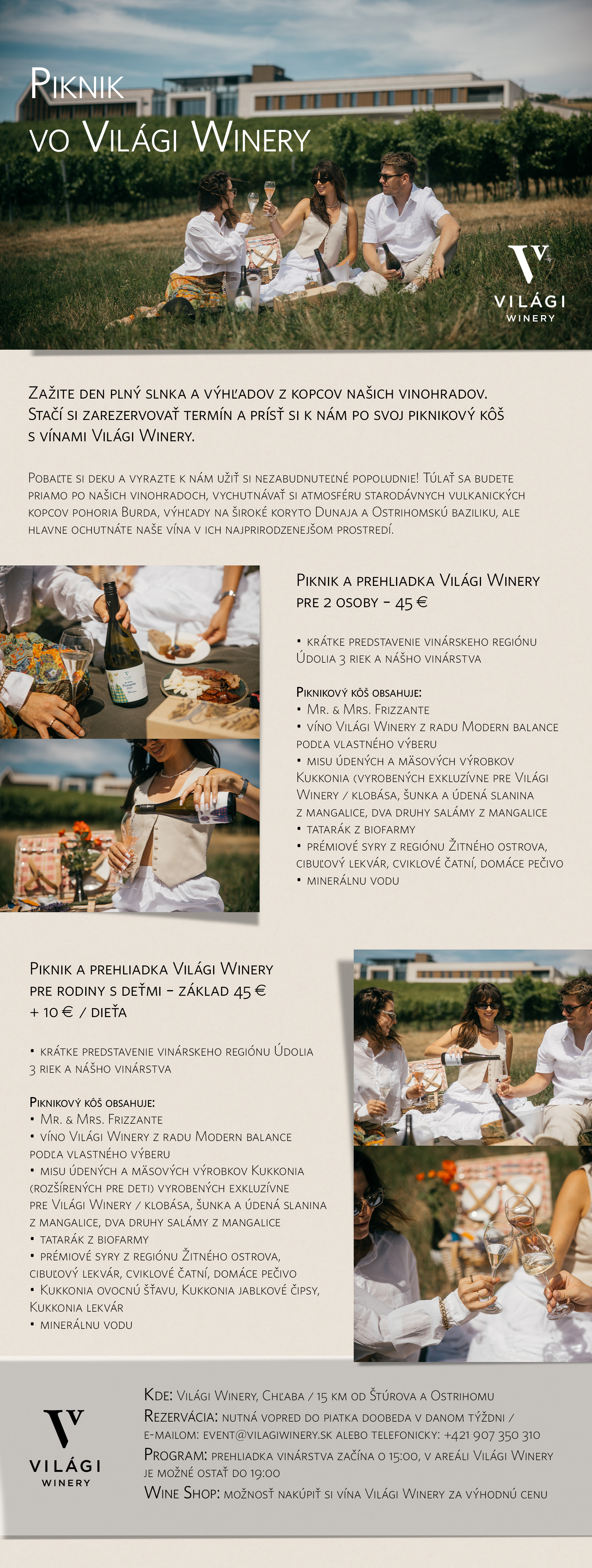 Piknik vo Világi Winery