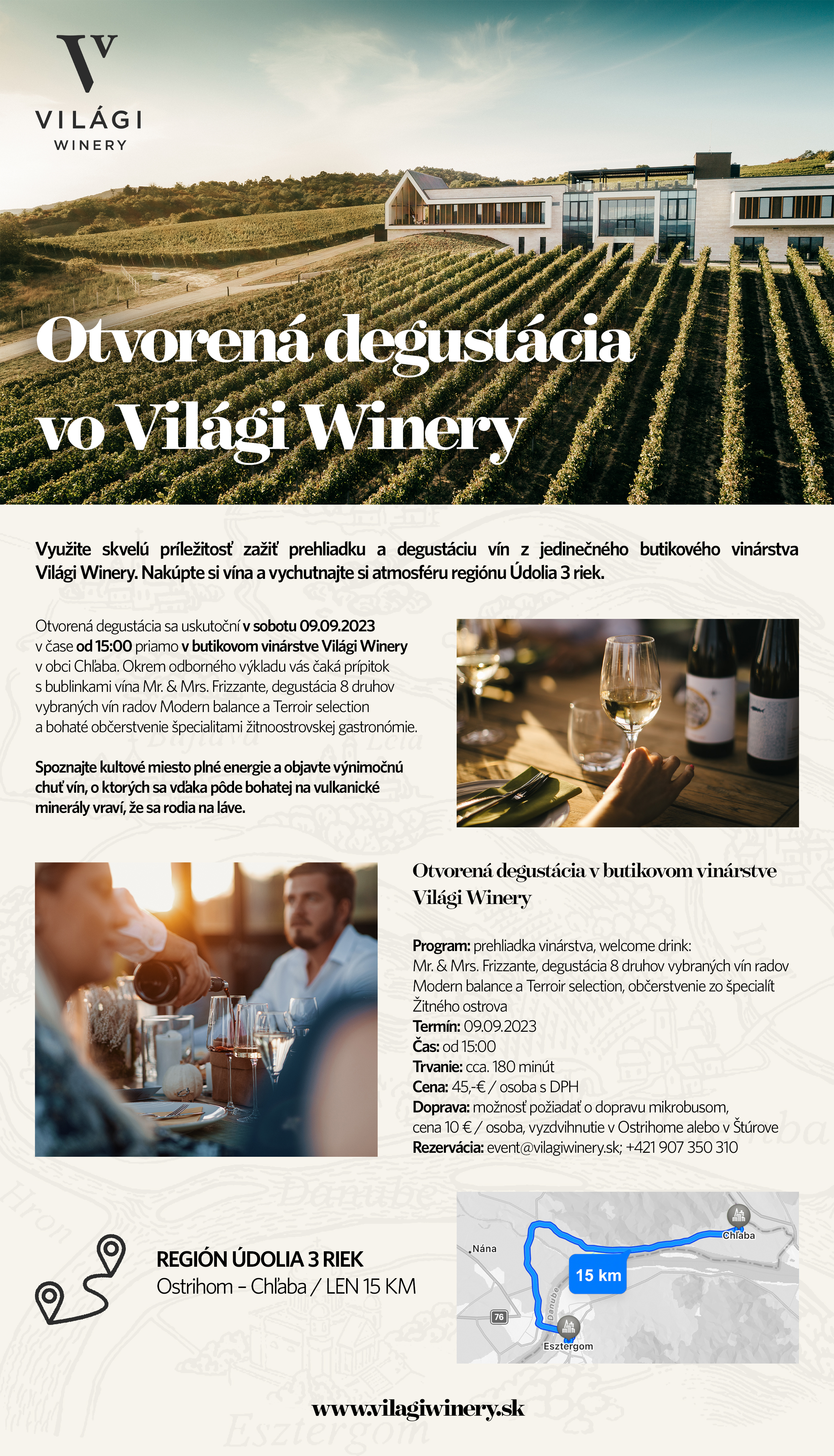 Otvorená degustácia vo vinárstve